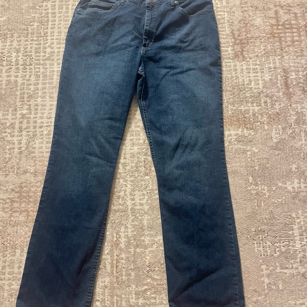 Lee Riders Classic Fit Blue Jeans (Tall Girl Friendly)